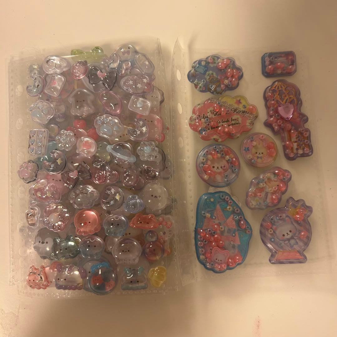 シール帳 完成品