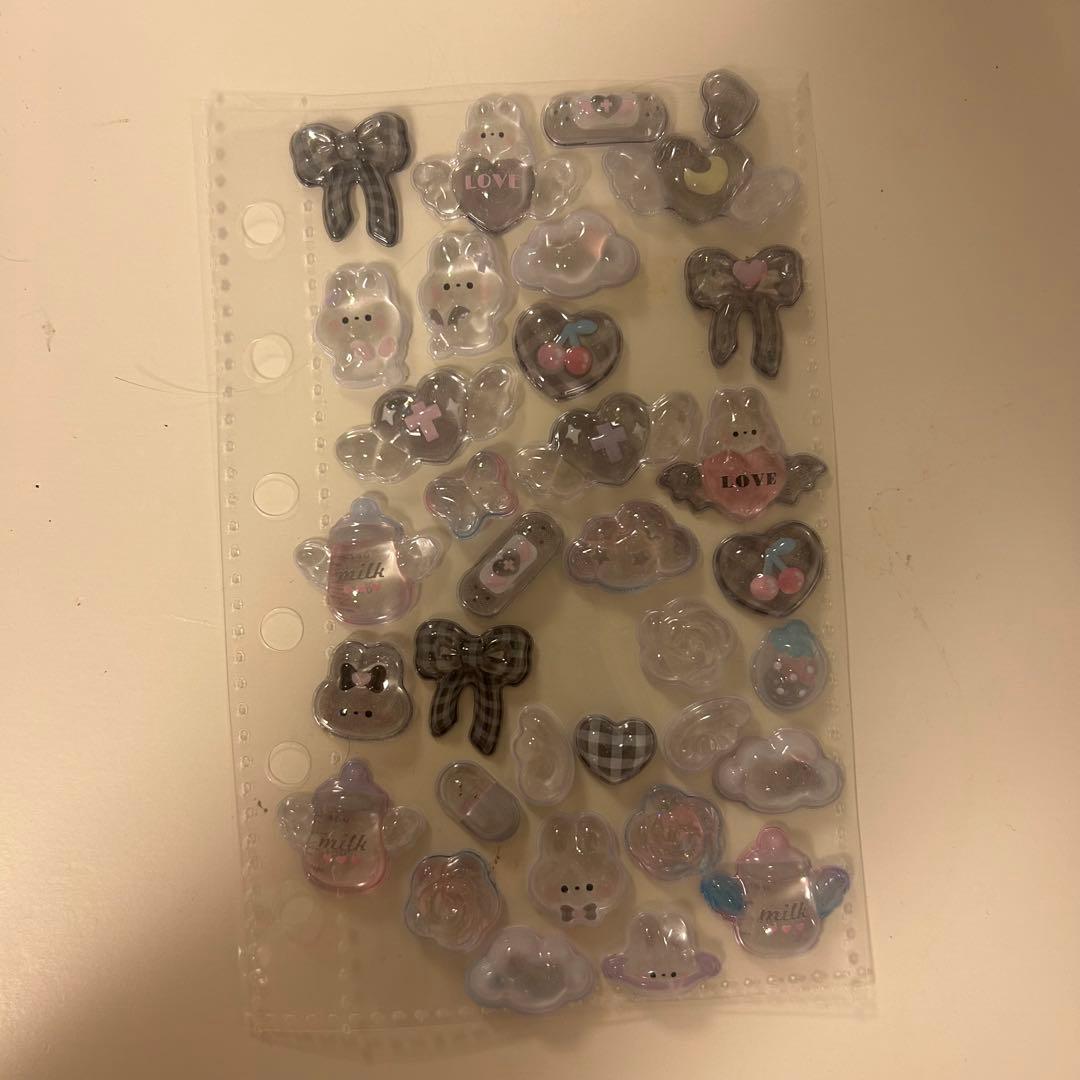 シール帳 完成品