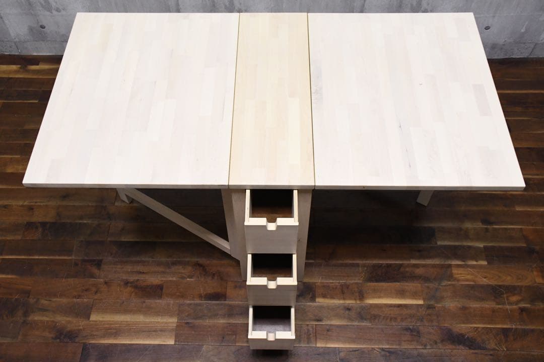 EAC54 展示品 IKEA NORDEN ノールデン ゲートレッグテーブル