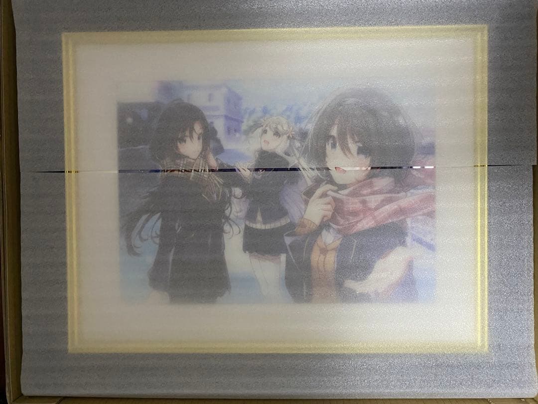 FANZAオンラインくじ　A賞　ユキイロサイン　a4高精細複製原画　うみこ