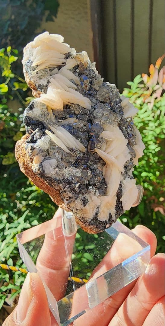 重晶石と青鉛鉱