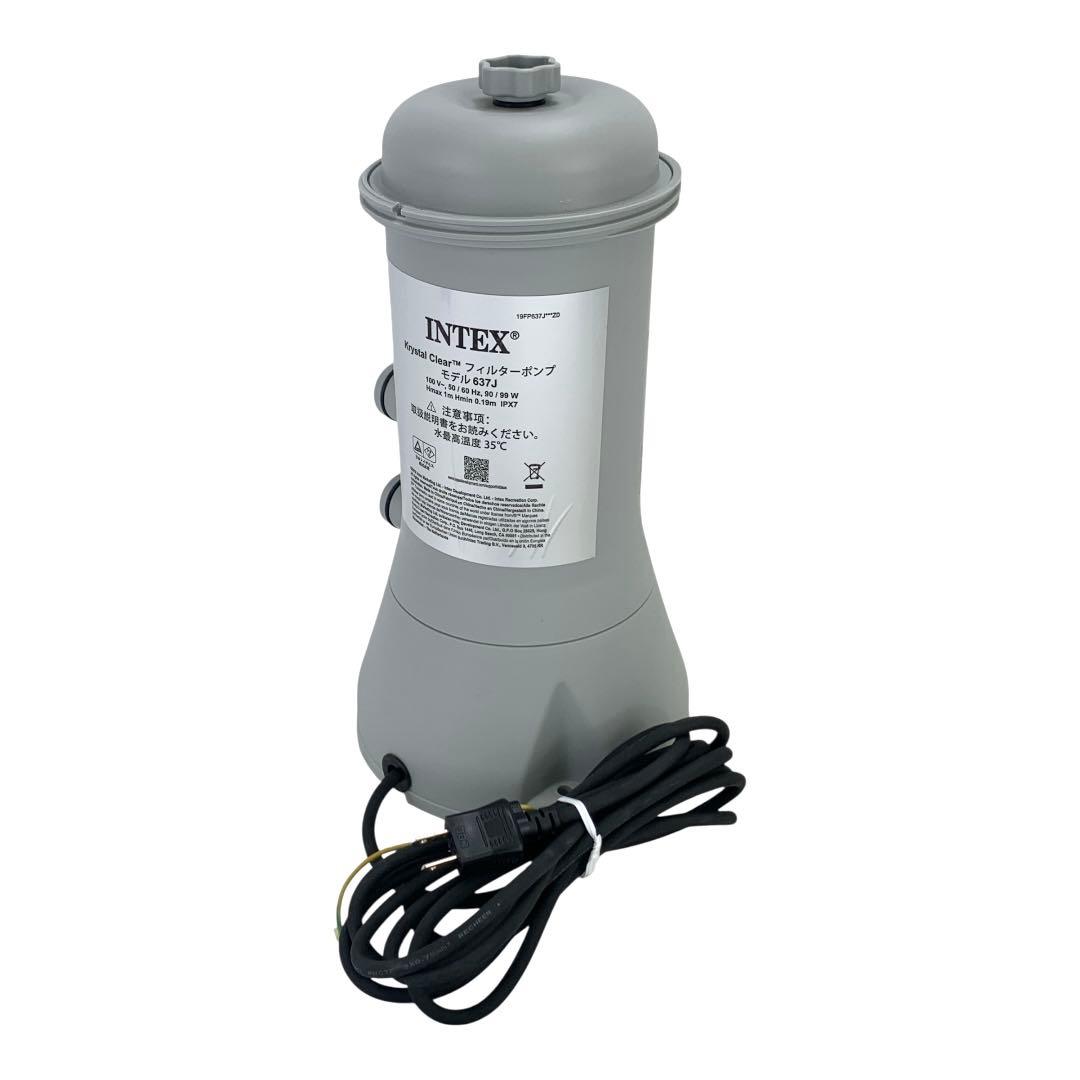 ✨未使用✨　インテックス　フィルターポンプ　クリスタルクリア　28637J