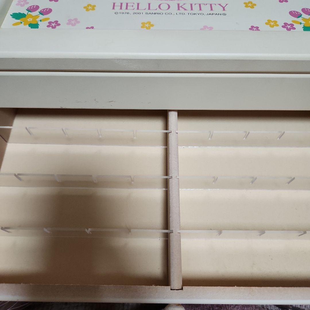 キティちゃん ミラー付き ジュエリーボックス アクセサリーケース レア 希少