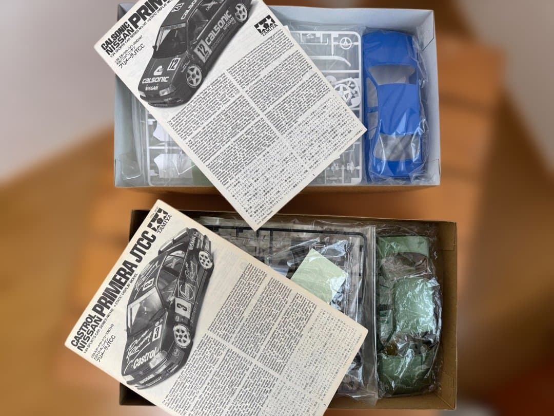 絶版貴重 タミヤ 1/24 プリメーラ カルソニック＆カストロール 未組立