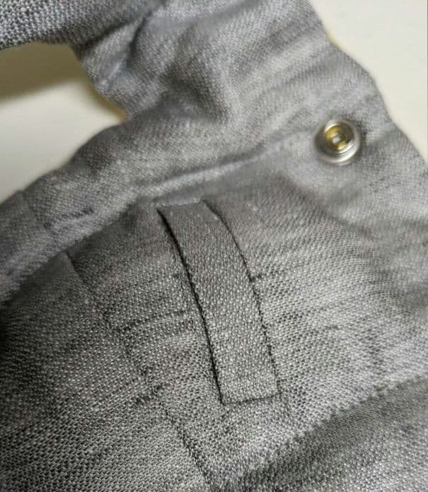 新品未使用　アトリエgg　プレミアムリネンダウンベスト　リバーシブル