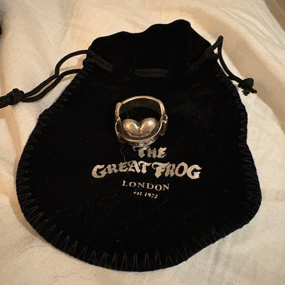 thd great frog ハート　シルバー　リング