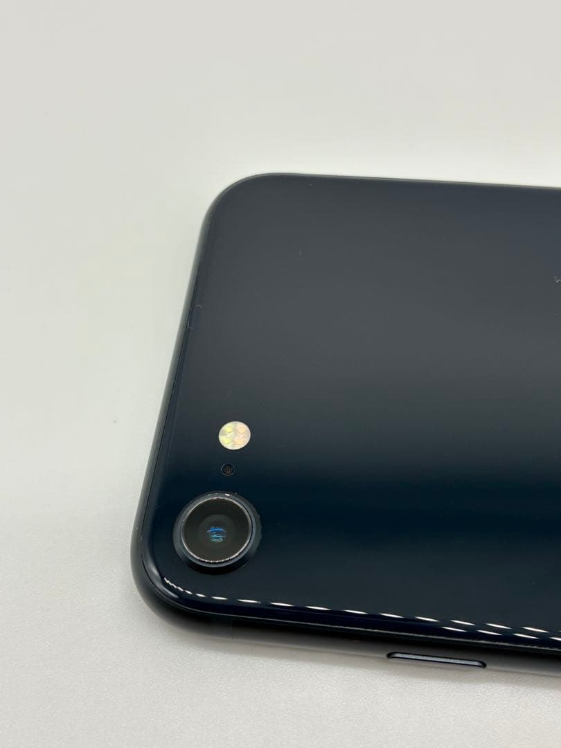 バッテリー100 Apple iPhone SE3 128GB ミッドナイト