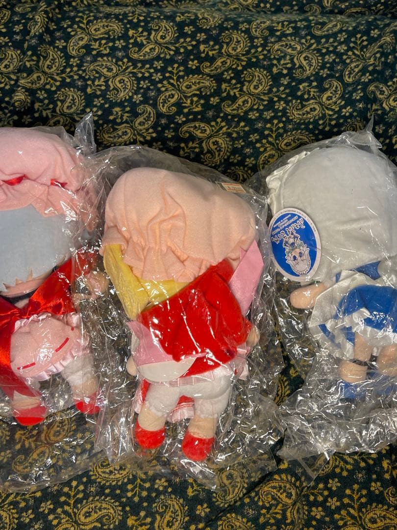 東方ぬいぐるみシリーズ セット　ふもふもれみりあ。ふもふもふらん。ふもふもさくや