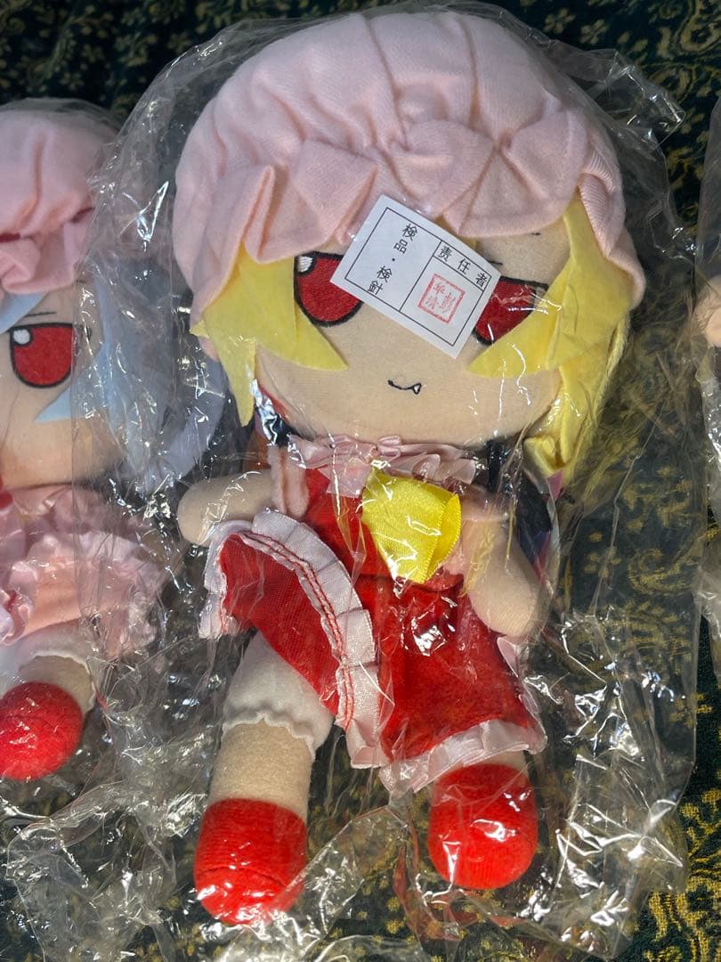 東方ぬいぐるみシリーズ セット　ふもふもれみりあ。ふもふもふらん。ふもふもさくや