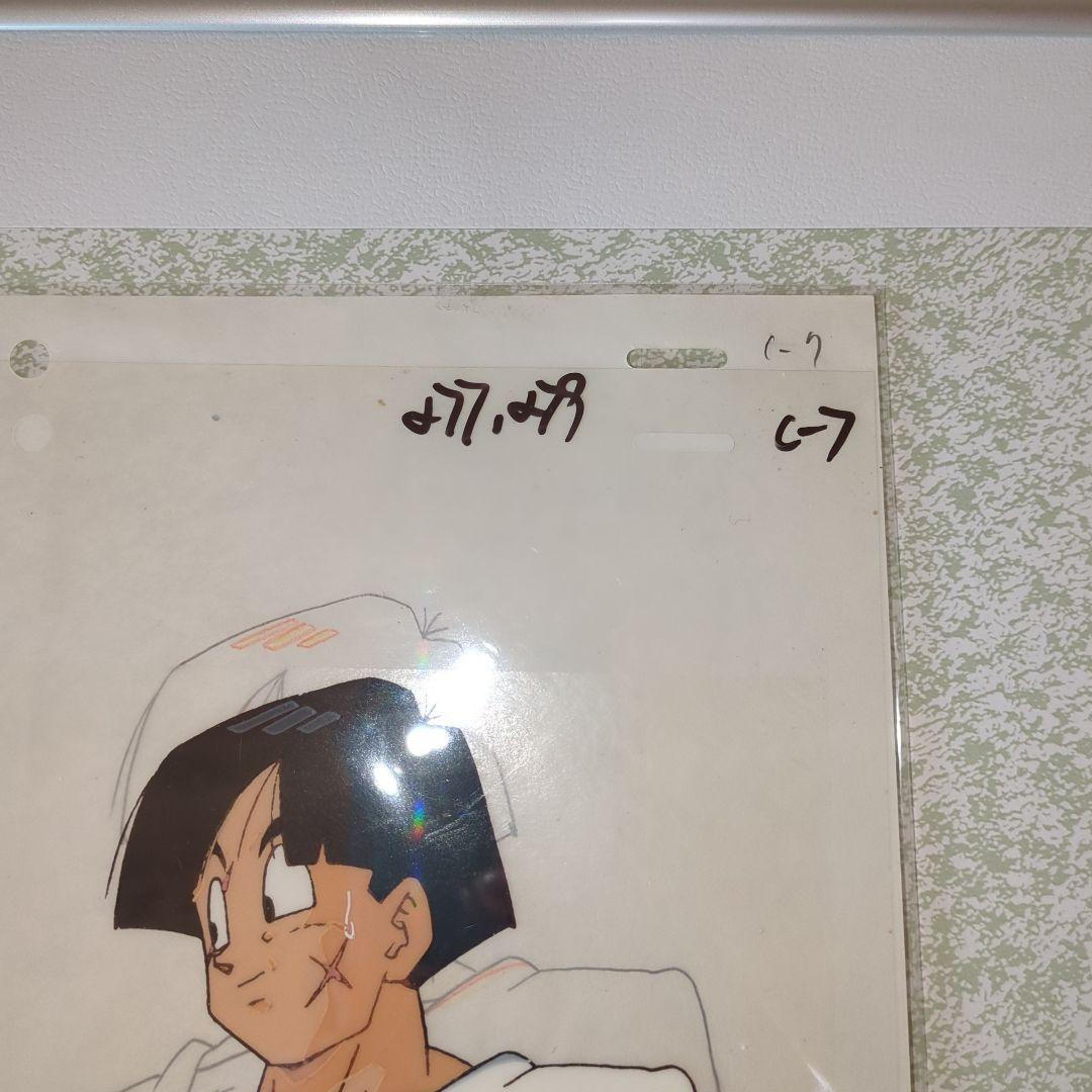 【貴重】ドラゴンボール【ヤムチャ】セル画 動画 原画(UV額縁付き)