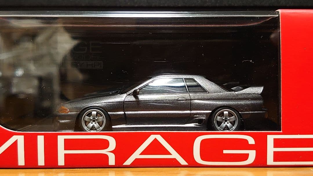 ミニカー 1/43 hpi HKS ZERO R r32 bnr32