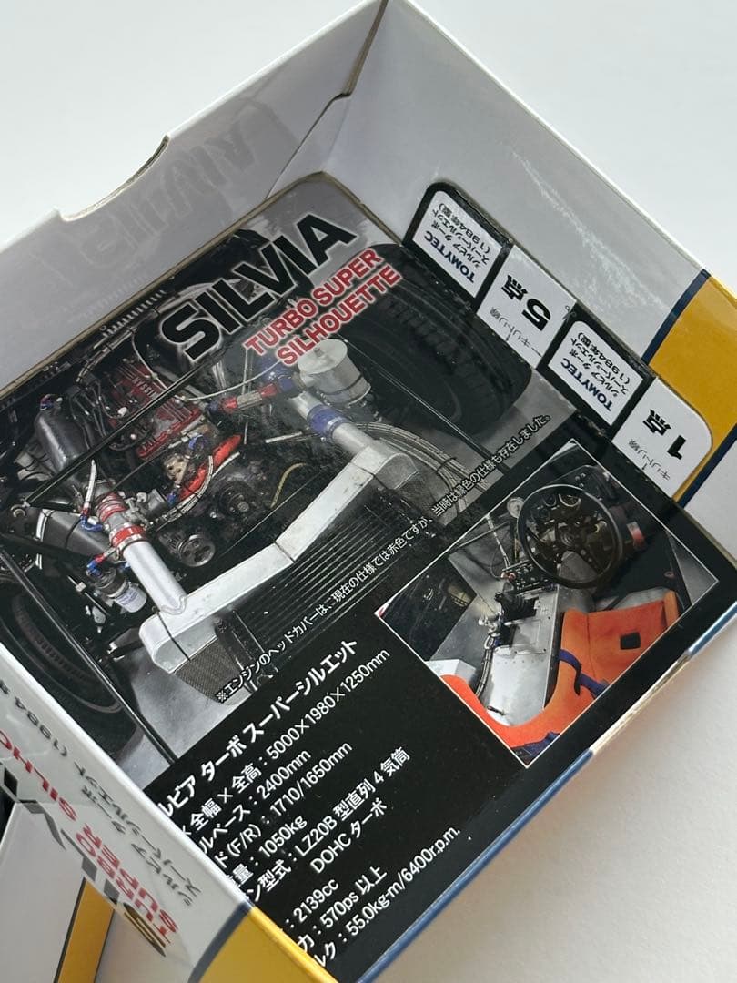 トミカリミテッドヴィンテージ　シルビアターボ　スーパーシルエット 1984年型