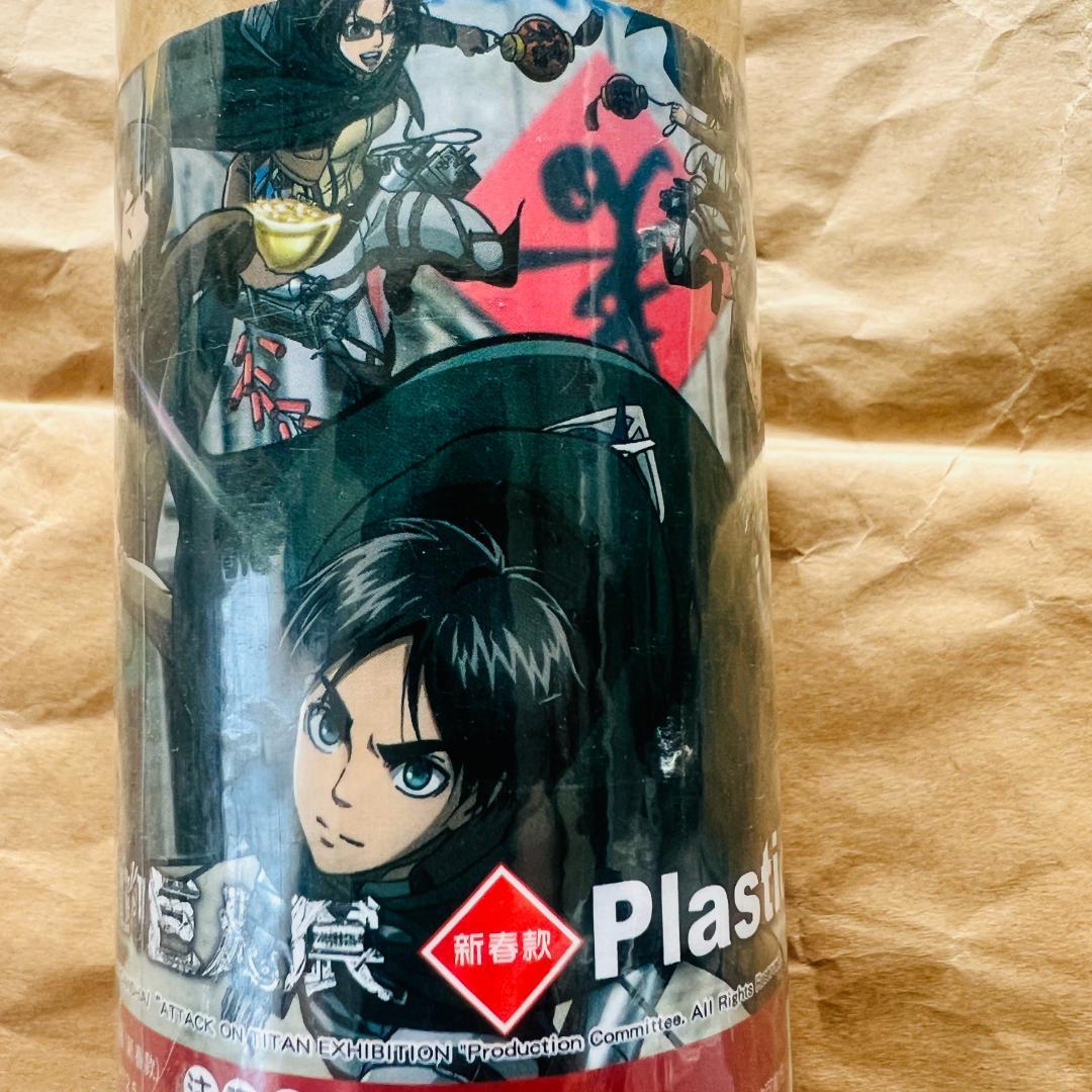 台湾 進撃の巨人展 春節 プラスチックポスター リヴァイ ミカサ エレン 諫山創