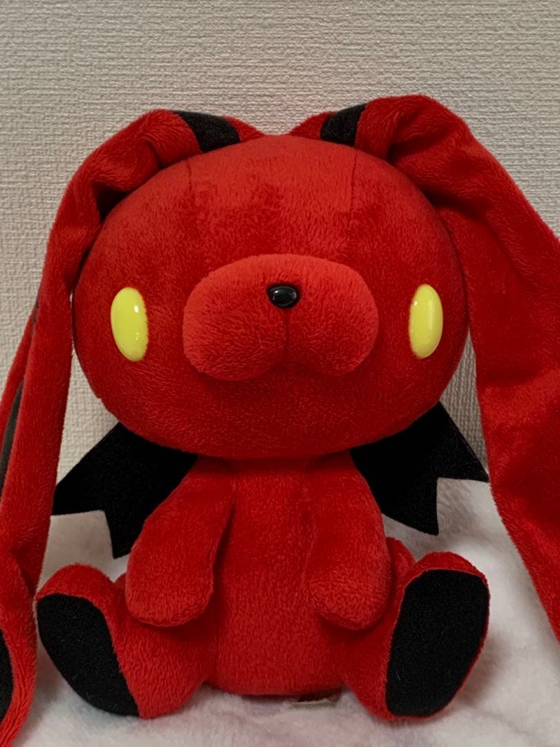 チャックスGP 汎用うさぎ 第2回ハロウィン商戦狙い 悪魔型 赤