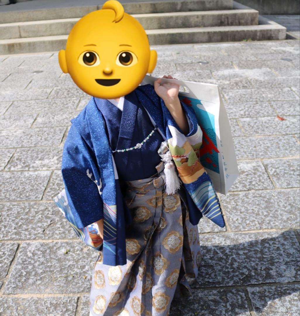 七五三衣装 男の子 袴 ５歳