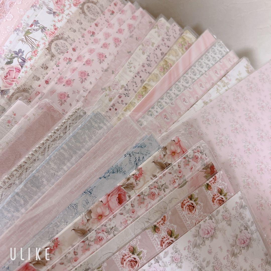 紙モノ コラージュ素材 デザペ デザインペーパー 大量 まとめ売り