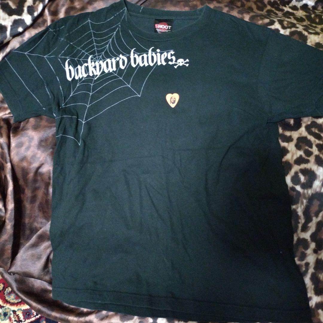 バックヤード・ベイビーズ　Tシャツ　使用済ピック