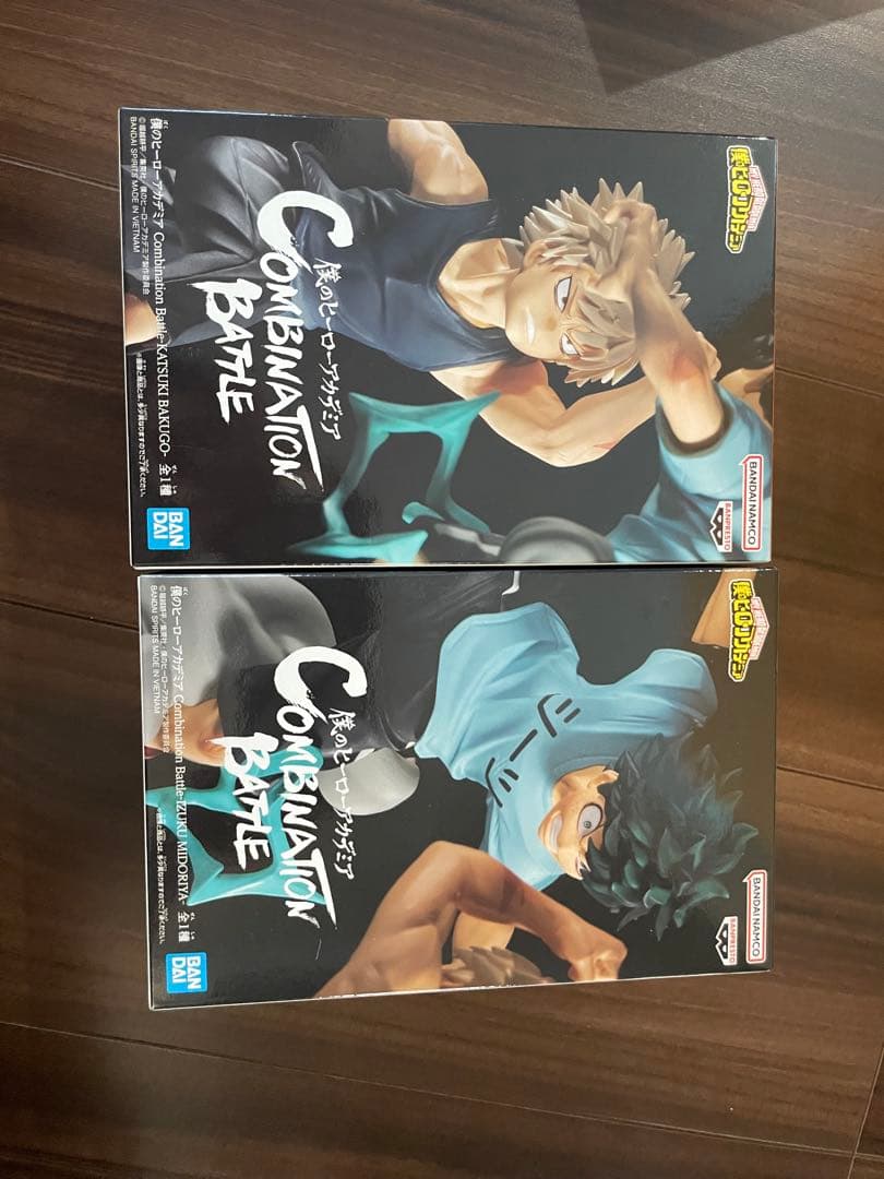 ヒロアカ フィギュア コンビネーションバトル 2種セット 緑谷 爆豪