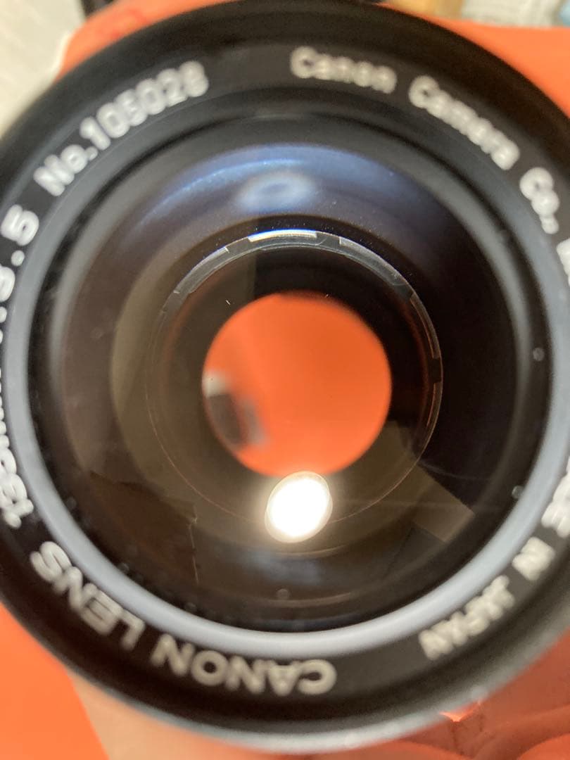 Canon 135mm L39マウント、ビューファインダー