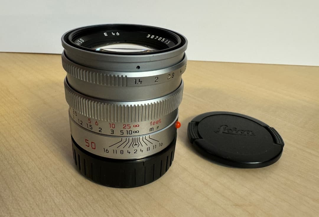 レンズ(単焦点) Leica SUMMILUX M50mm F1.4 E46 3rd