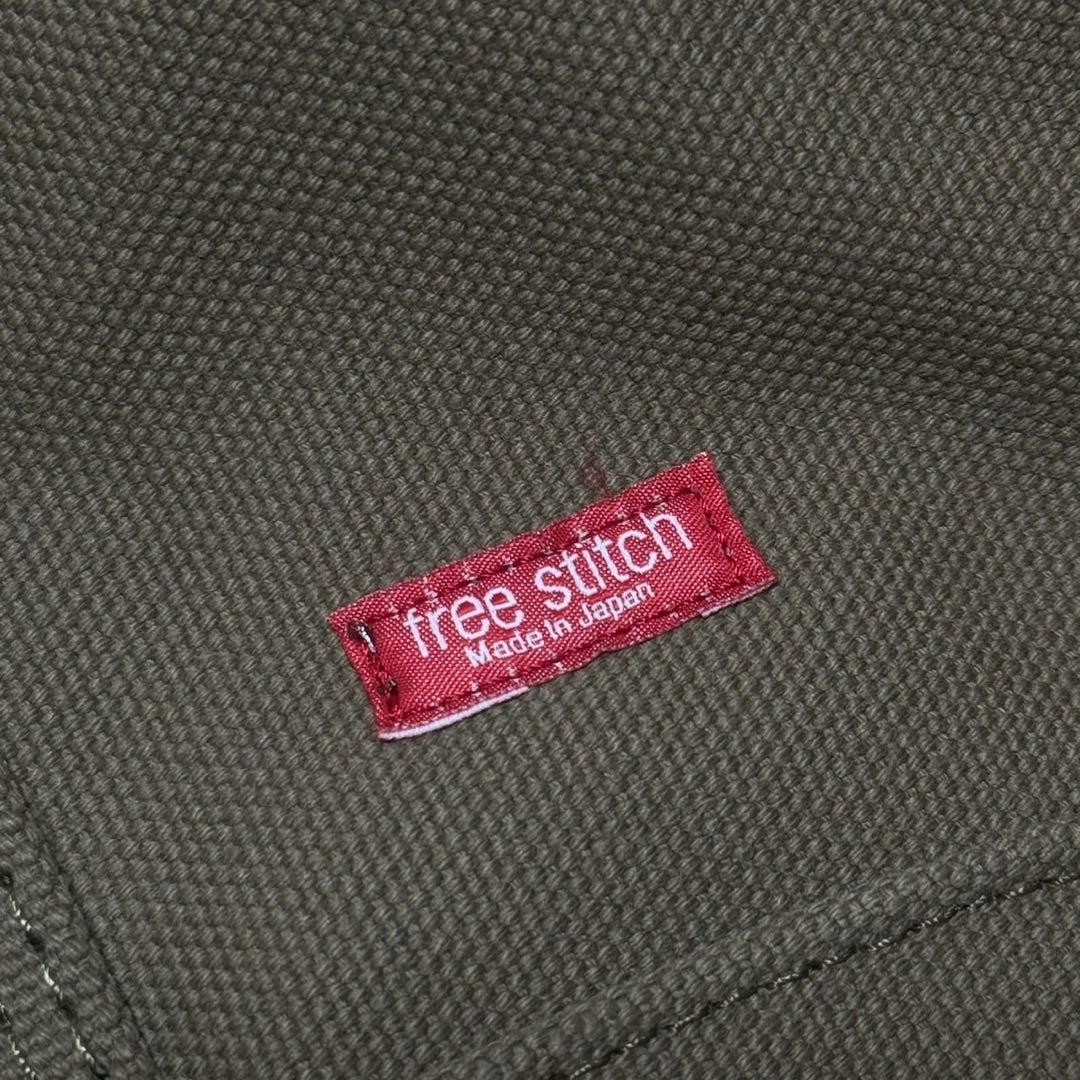 free stitch スクエアトート キャンバス ソリッド