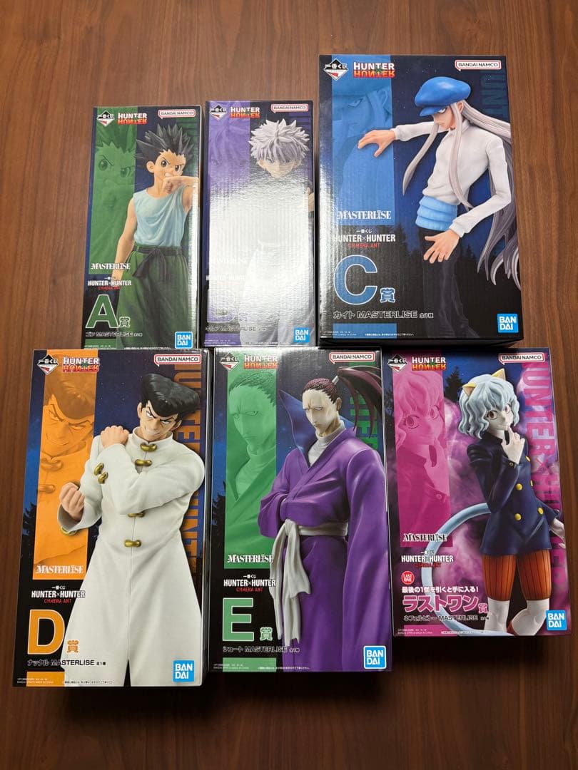 一番くじHUNTER×HUNTER フィギュア等　全賞コンプリートセット