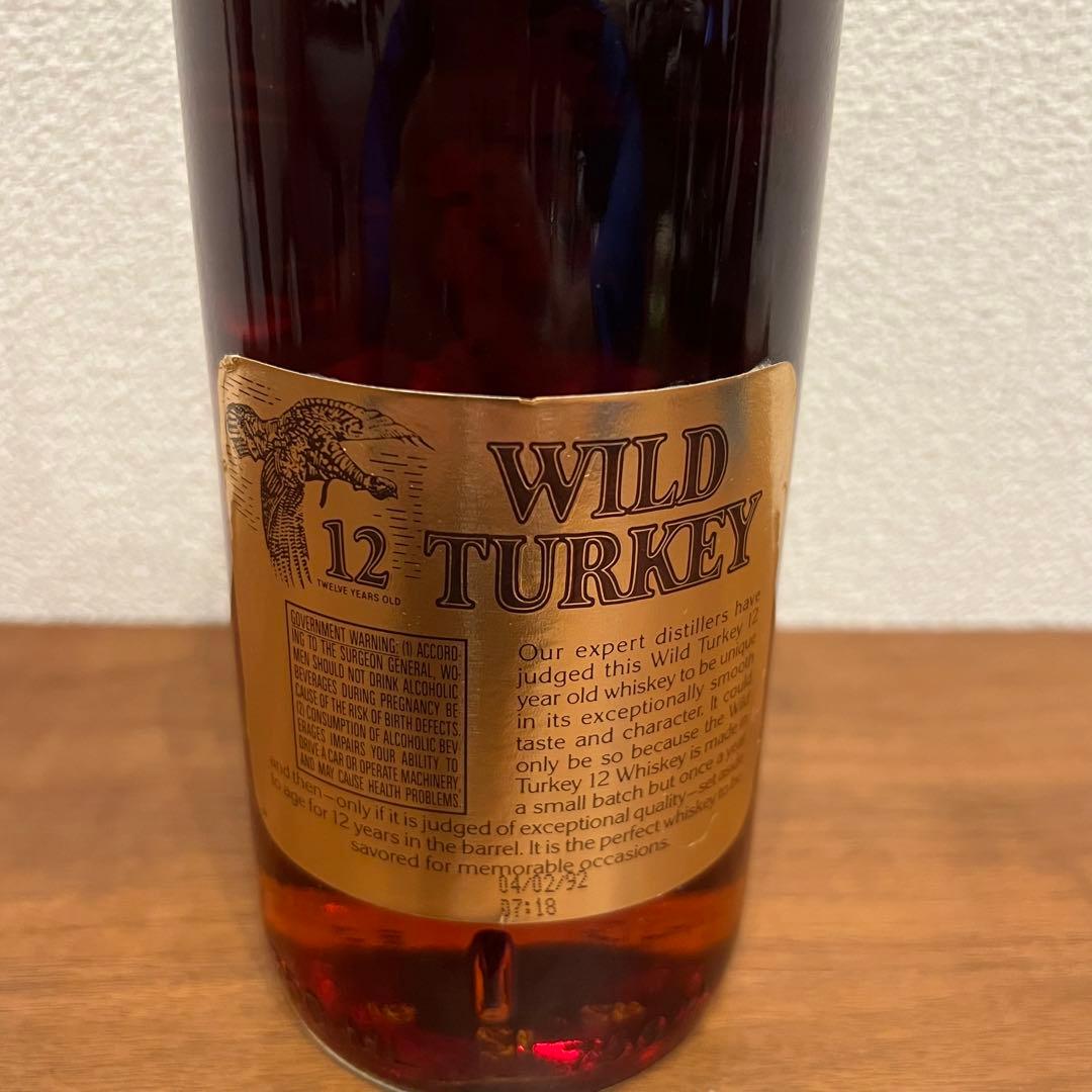 WILD TURKEY 12年 ゴールドラベル