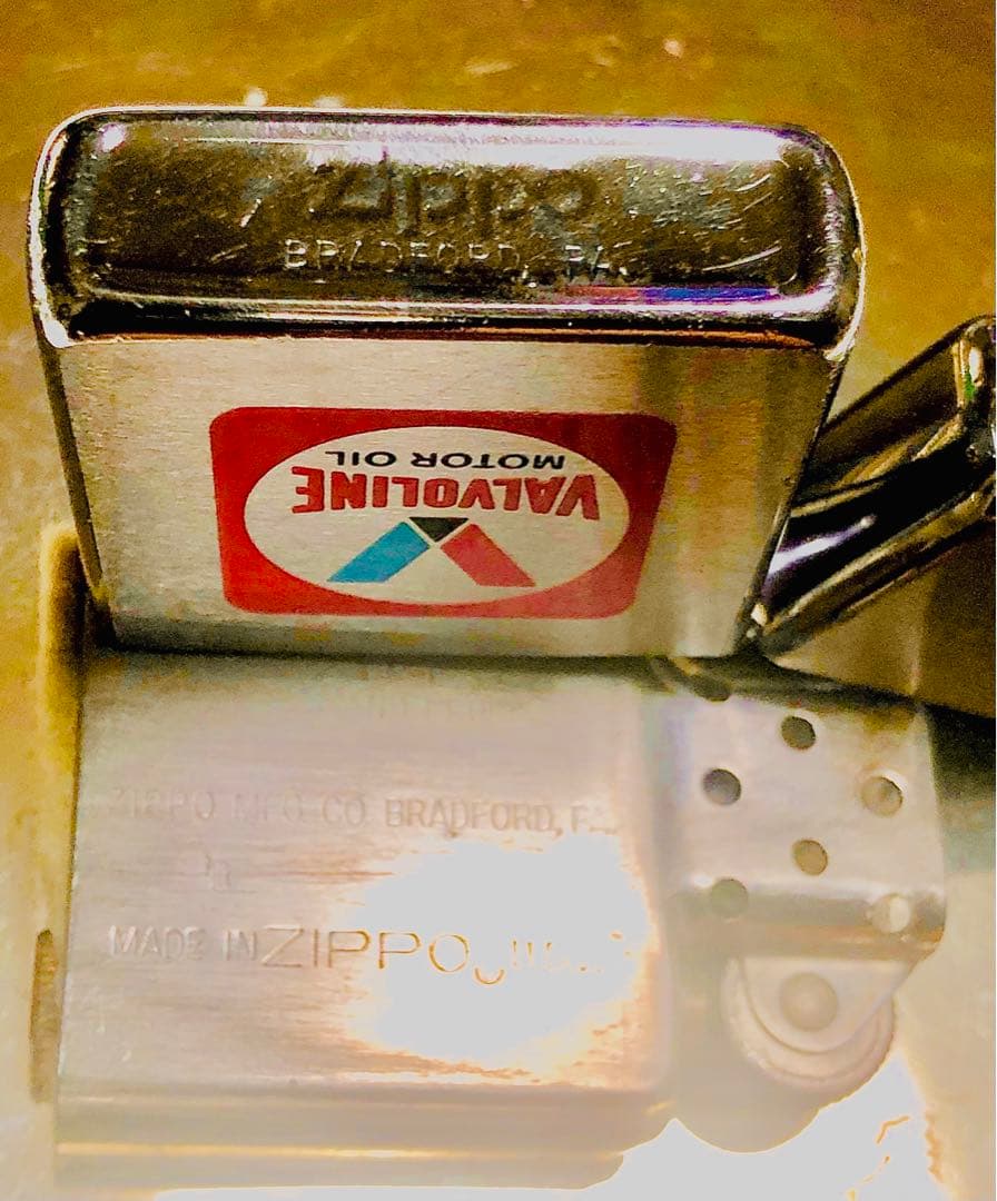 VALVOLINE MOTOR オイル ★絶版★バルボリンオイル★zippo®︎