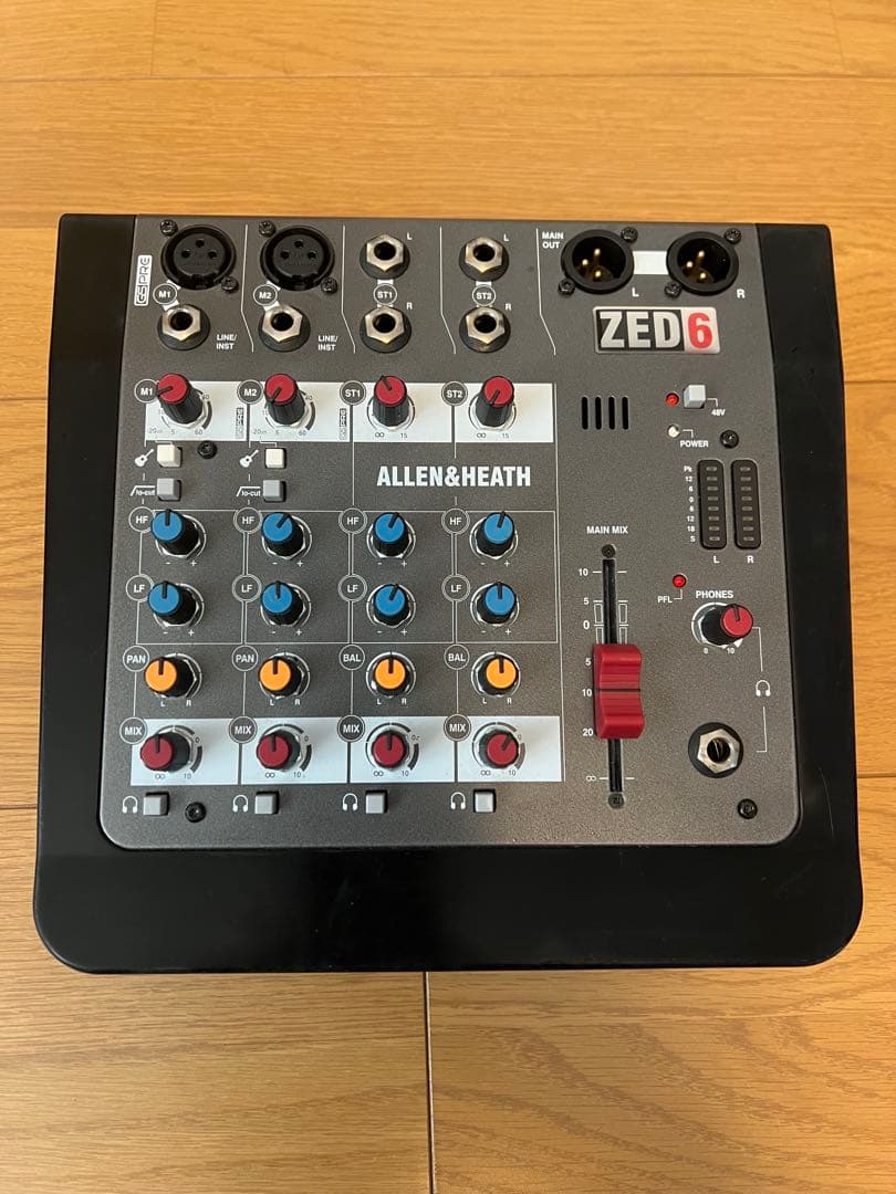 送料込み　ALLEN&HEATH ZED6 アナログミキサー　箱取説無し