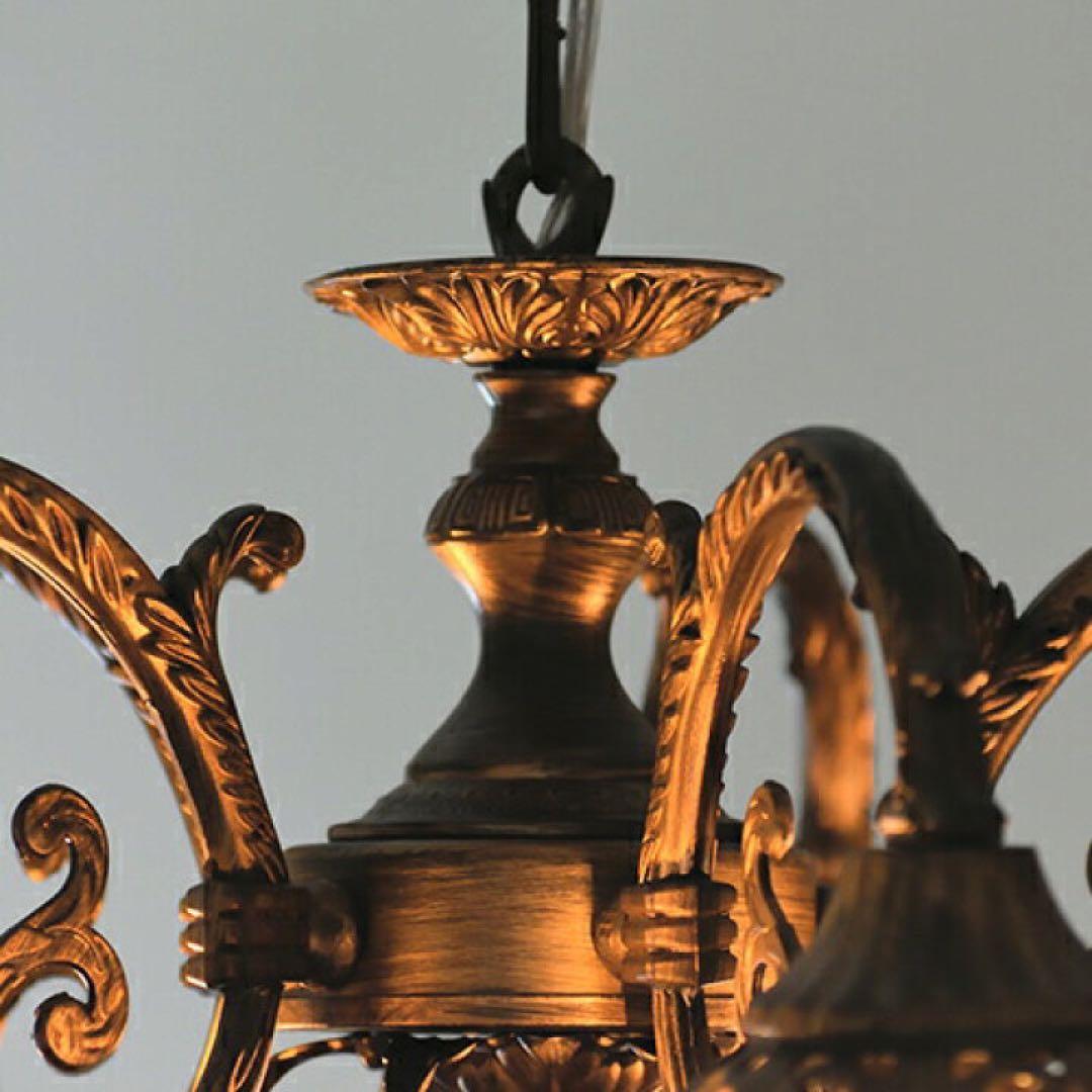 ジョグジャ　Jogjakarta ５灯シャンデリア残1点