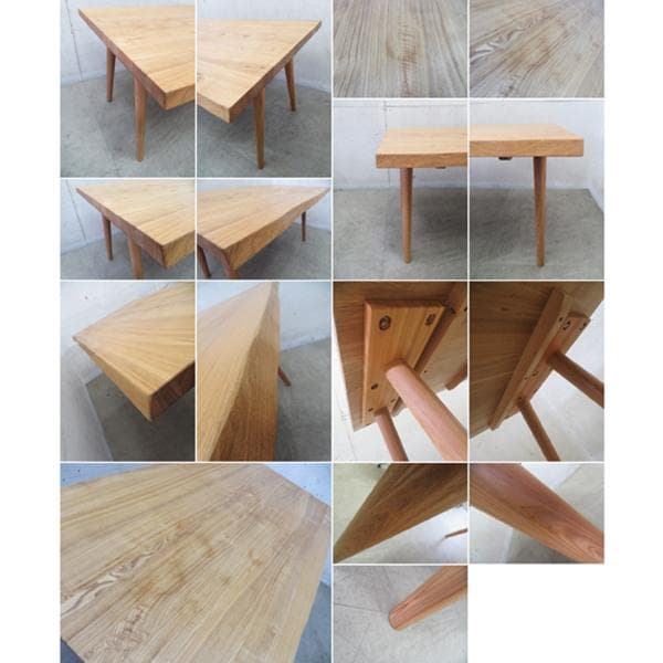 展示品■MUKU工房■旭川家具■天然木無垢材■北欧デザイン■ダイニングテーブル