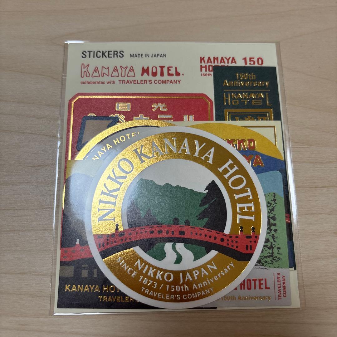 KANAYA HOTEL コラボ　トラベラーズノート　5点セット
