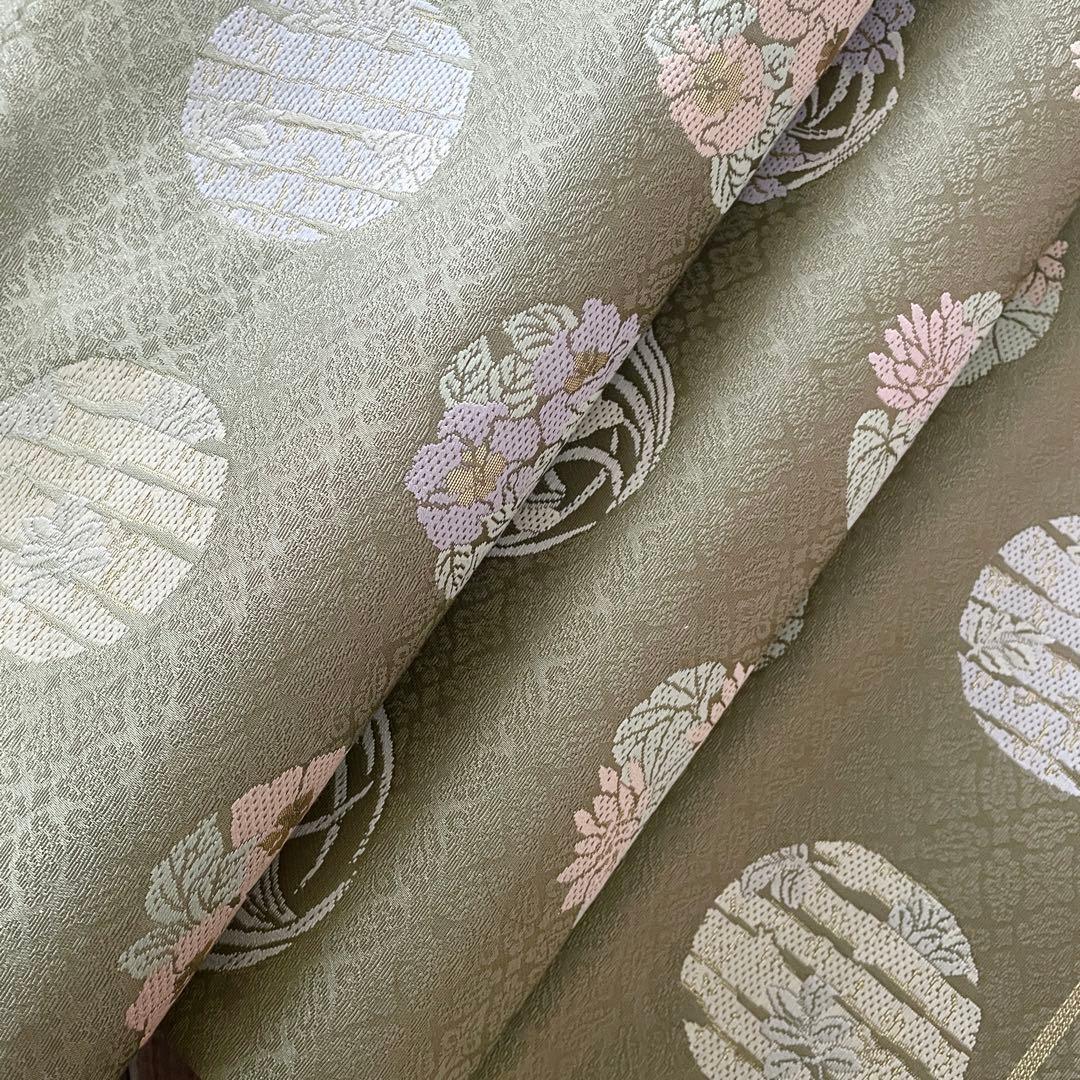 箔屋清兵衛　皇室　お印花紋　袋帯