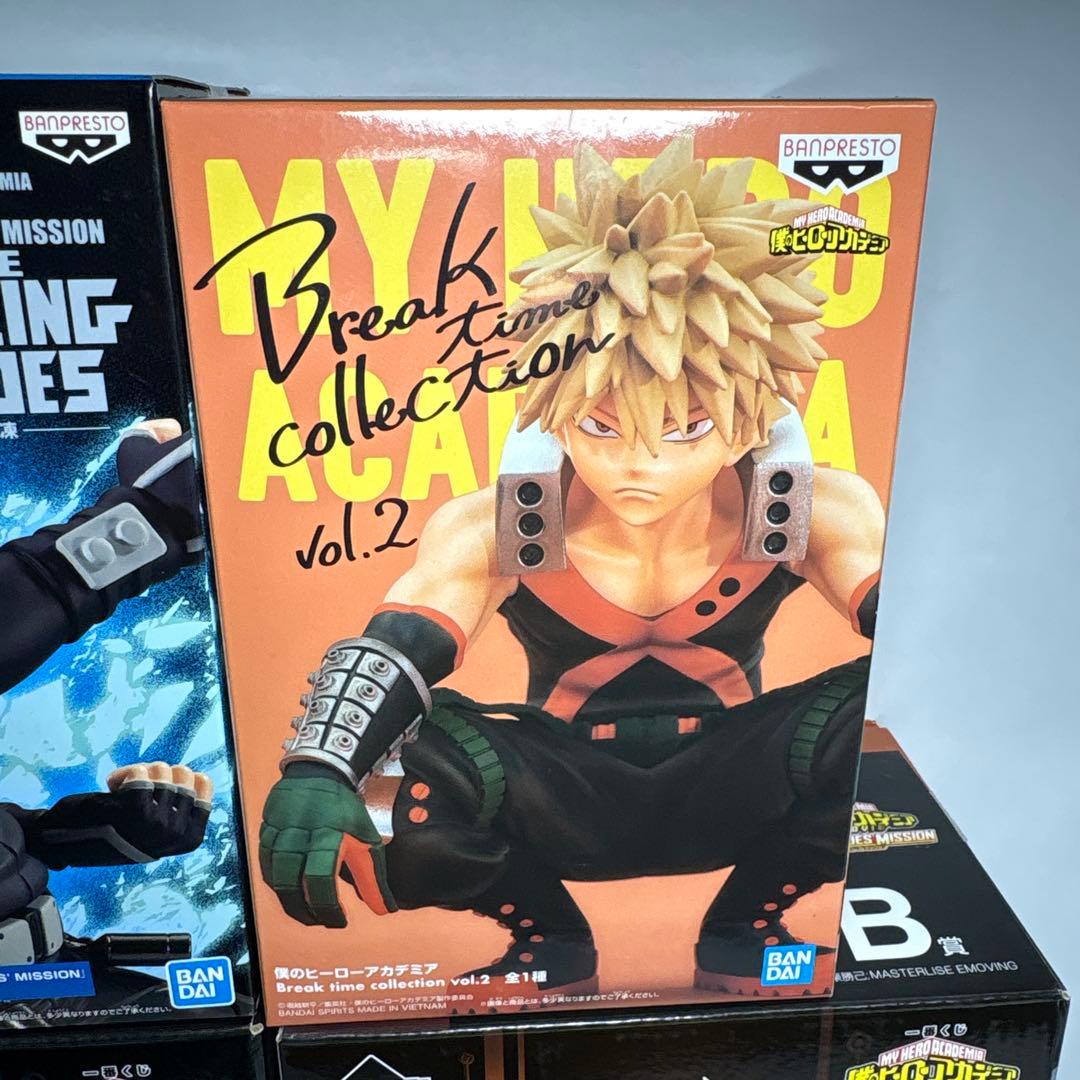 ヒロアカWHM一番くじA賞B賞ステルススーツ緑谷デク爆豪勝己+ゲンガーSAR