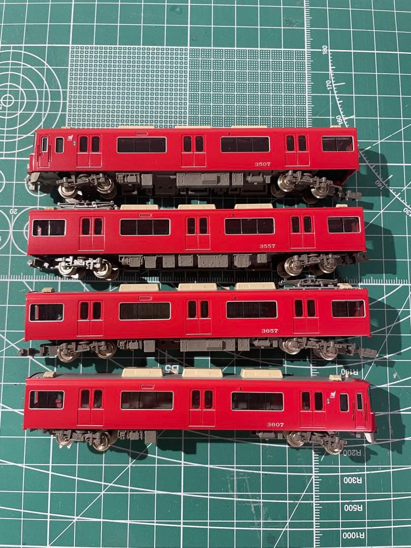 GREENMAX 名鉄3500系　3507編成　動力なし