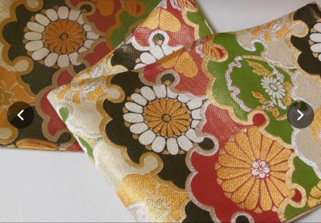 振袖用西陣帯　２本　未仕立て