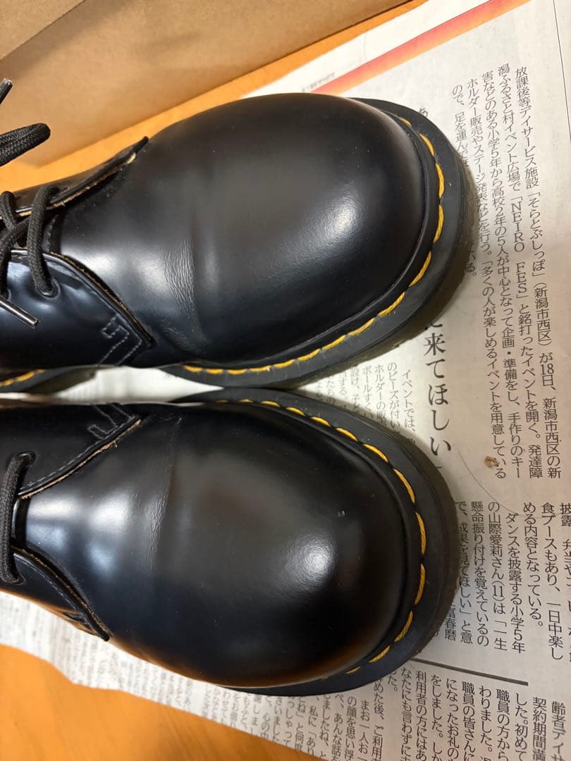 良品　使用感あり　ドクターマーチン 革靴　箱付き