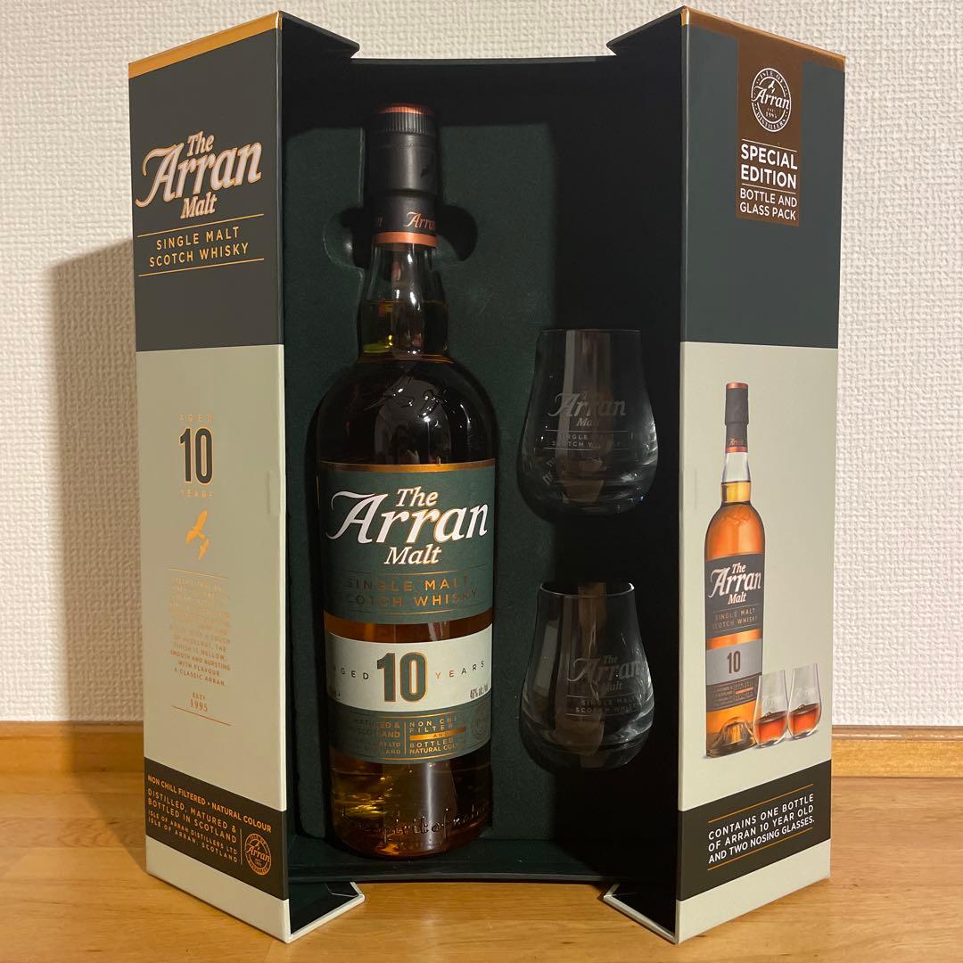 アラン 10年 グラスパック 700ml 46度 未開封品 箱付き