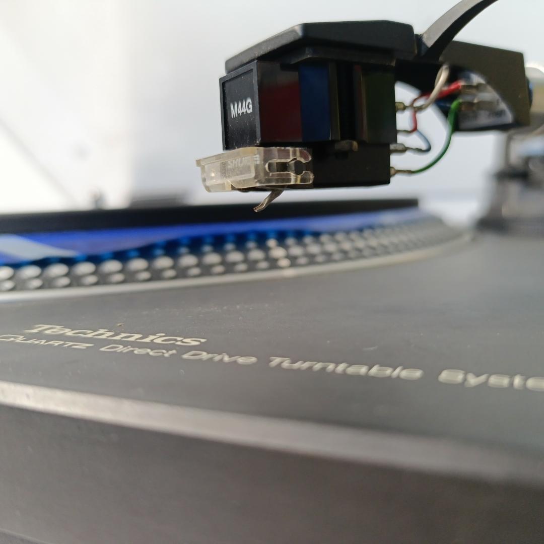Technics SL-1200MK3 SHURE M44G レコードプレーヤー