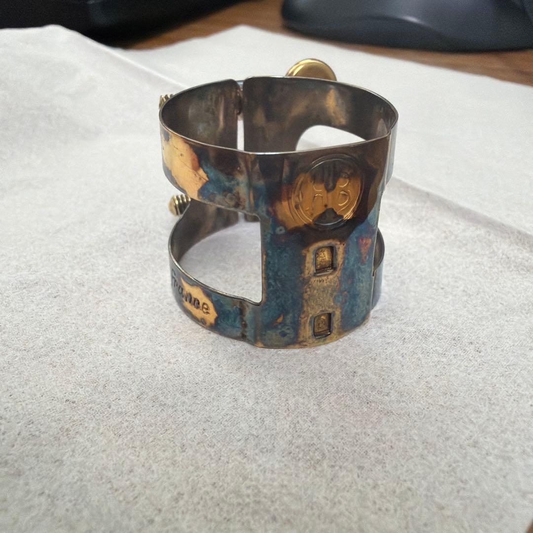 【値下げ】　HBリガチャー　GP テナーサックス　ラバー用