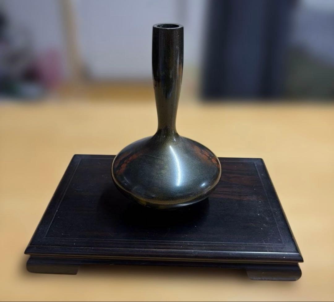 花器 花瓶 一輪挿し 金属製 2セット