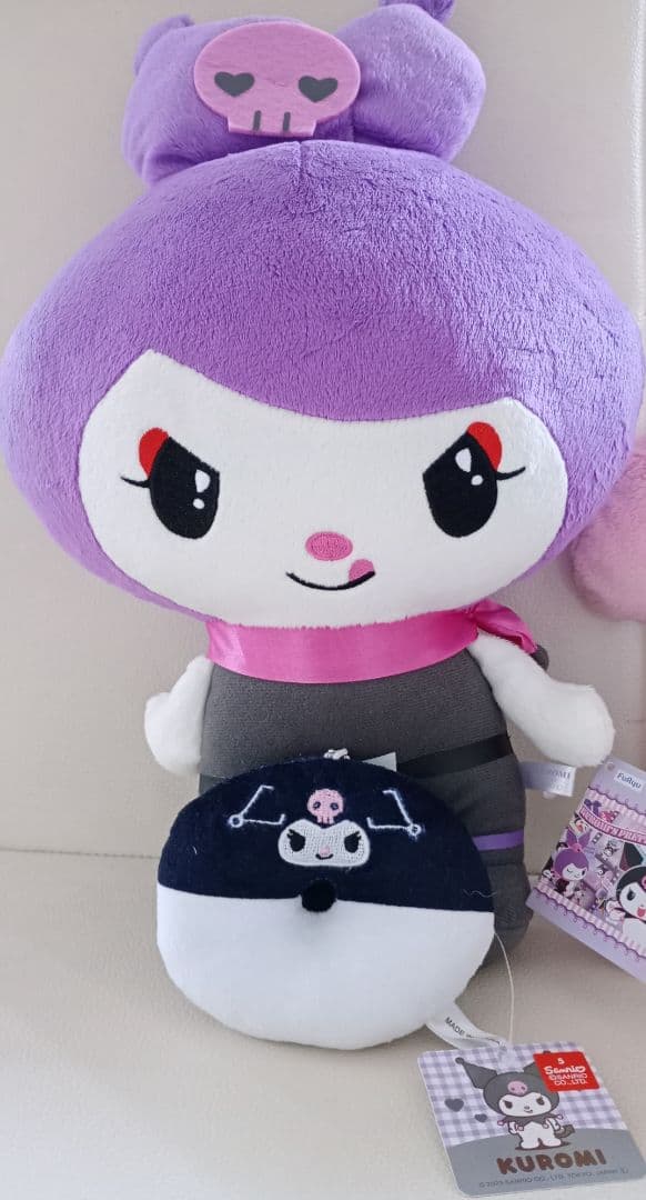 非売品レア♥クロミマイメロディロミナBIGぬいぐるみ♥月夜のドールBIG♥5点