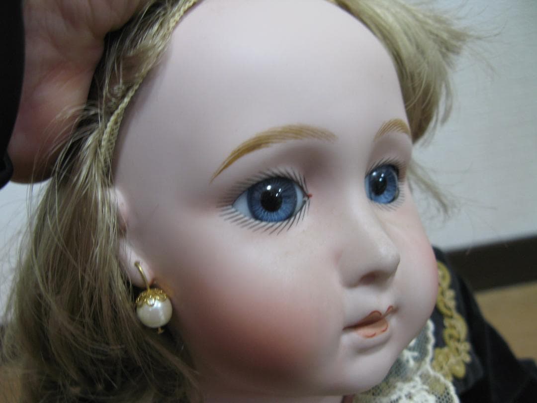 ビスクドール ロングフェイスジュモー リプロ　58㎝ Jumeau