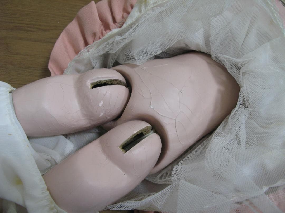 ビスクドール ロングフェイスジュモー リプロ　58㎝ Jumeau