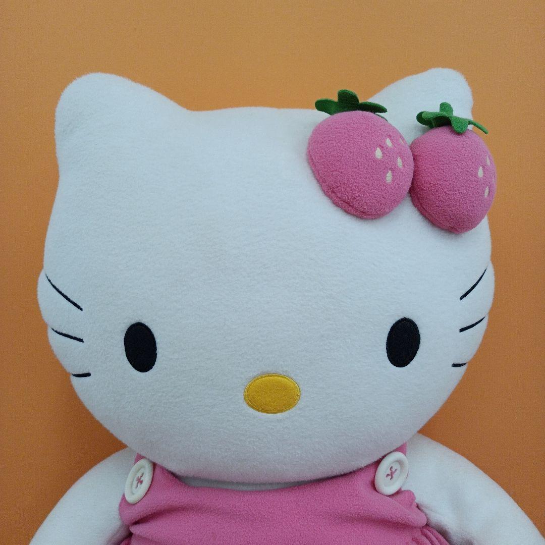 レア/希少　ハローキティ　特大ぬいぐるみ　さくらんぼ　2003年　キティちゃん