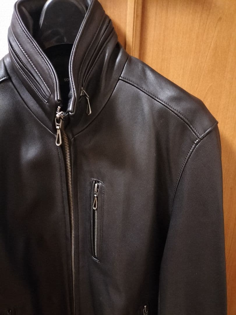 革ノ館　シングルレザージャケット　羊革