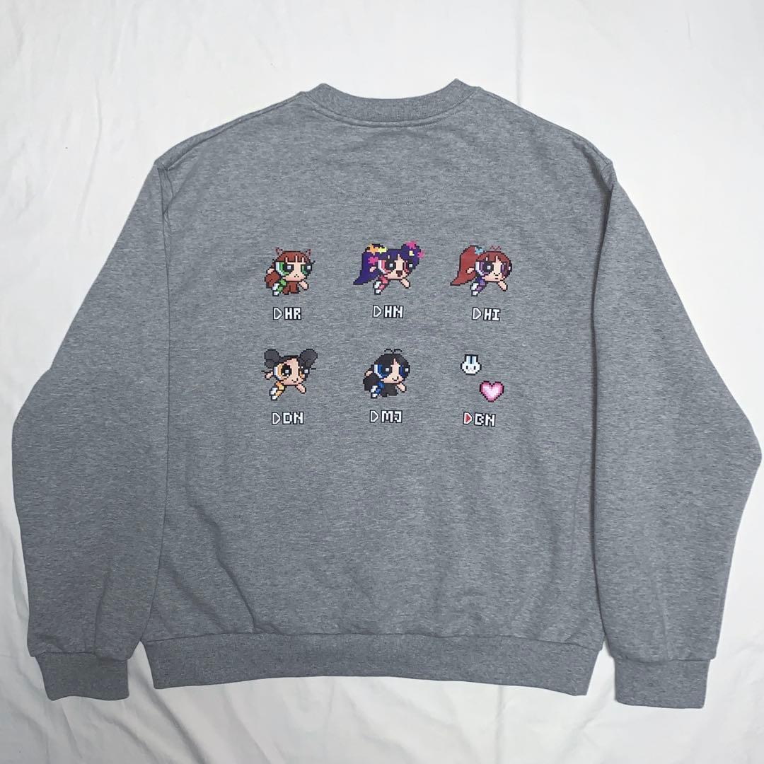 NewJeans × THE POWERPUFF GIRLS スウェット XL