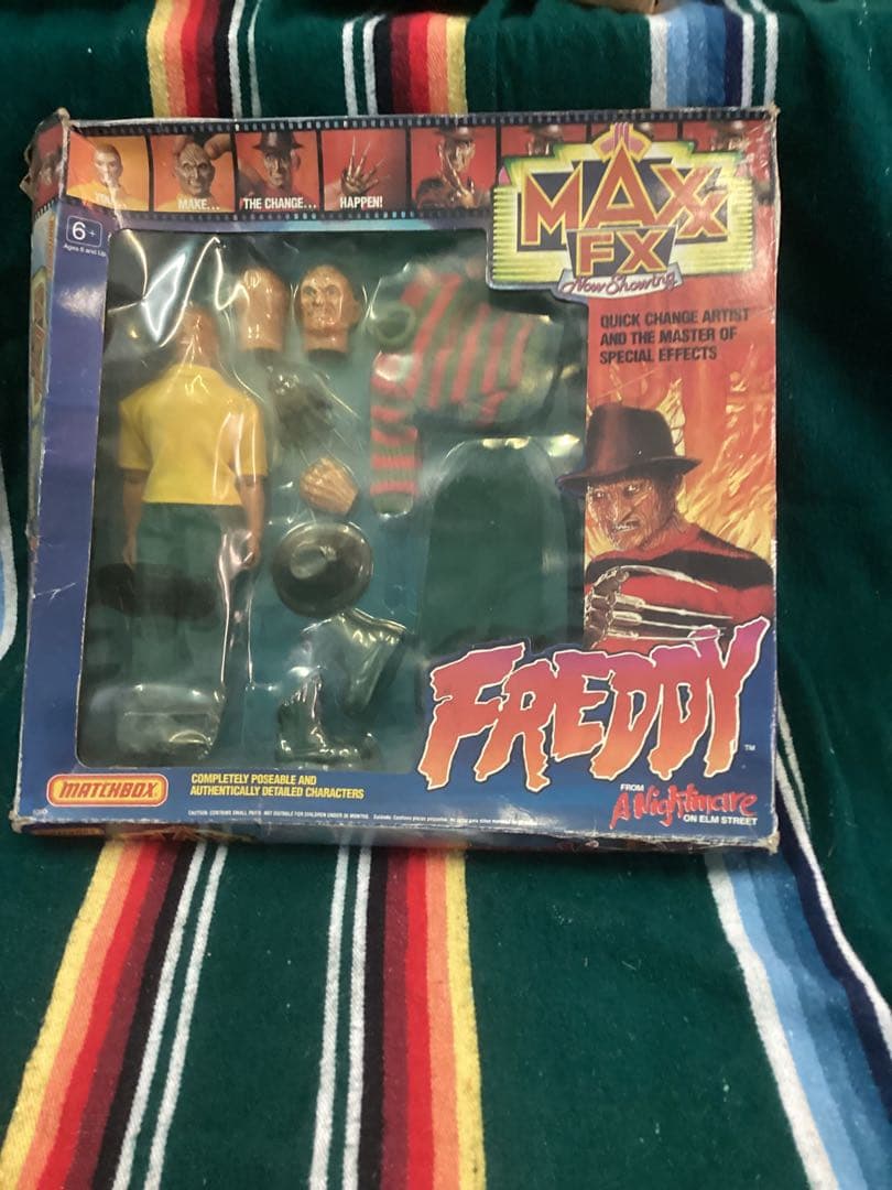 マッチボックスエルム街の悪夢 フレディ 変身フィギュア