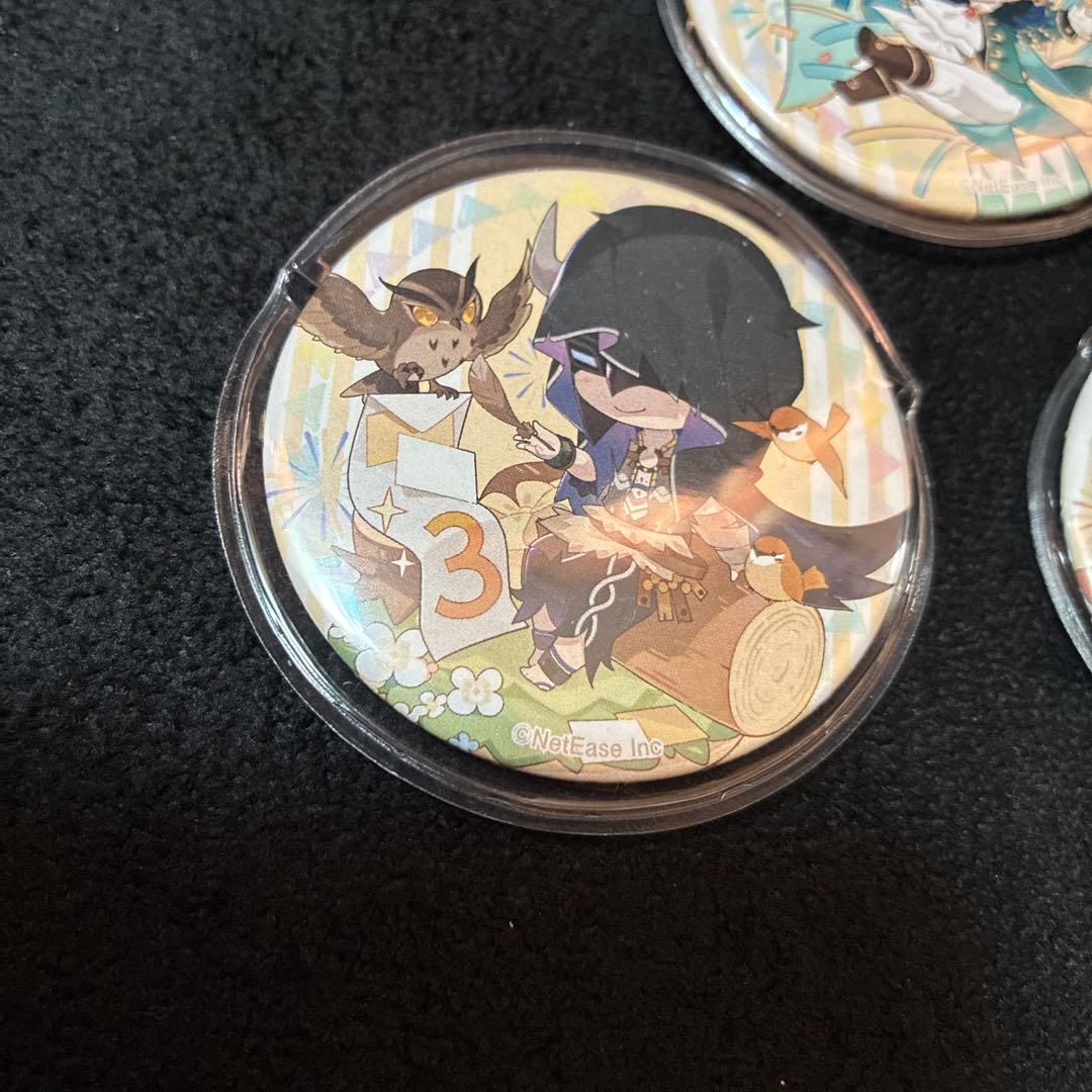 第五人格　スイパラ　缶バッジ　3周年コラボカフェ　3点