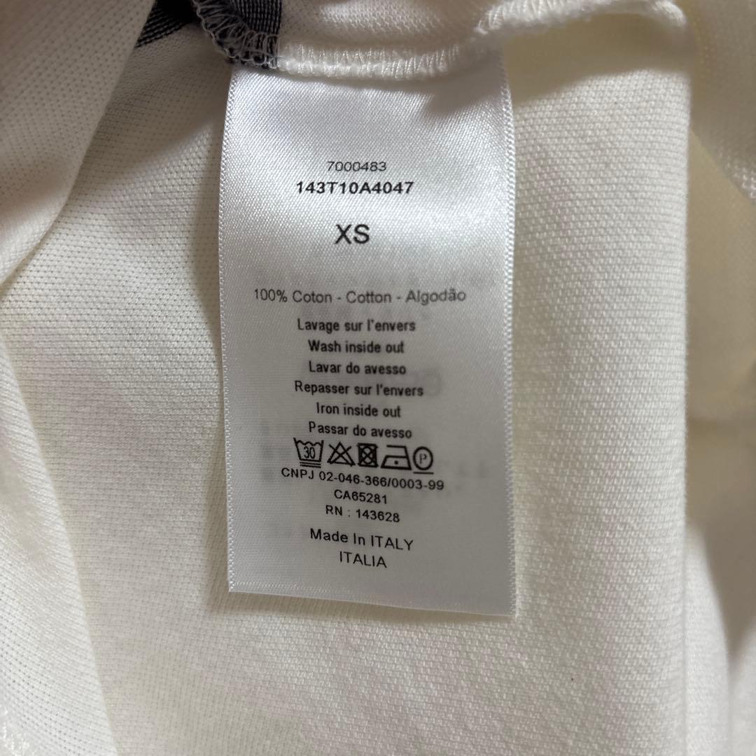 セ*ラ様 CHRISTIAN DIOR ホワイト ポロシャツ